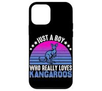 Just A Boy Who Really Loves Kangourous Coque pour iPhone 12 Mini