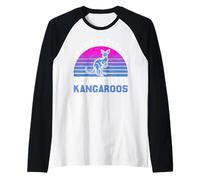 Just A Boy Who Really Loves Kangourous Manche Raglan