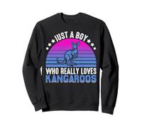 Just A Boy Who Really Loves Kangourous Sweatshirt
