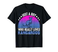 Just A Boy Who Really Loves Kangourous T-Shirt
