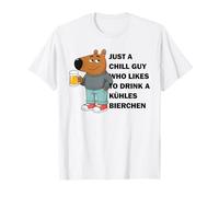 JUST A CHILL GUY WHO LIKES TO DRINK A FROIDE BIÈRE. Bière T-Shirt