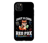 Just A Cool Fox Back to School 2026 Apprentissage Amusant pour Les étudiants Coque pour iPhone 11 Pro Max