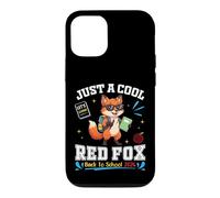 Just A Cool Fox Back to School 2026 Apprentissage Amusant pour Les étudiants Coque pour iPhone 12/12 Pro