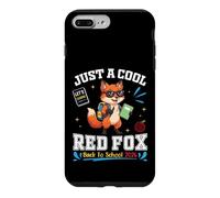 Just A Cool Fox Back to School 2026 Apprentissage Amusant pour Les étudiants Coque pour iPhone 7 Plus/8 Plus