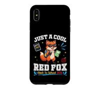 Just A Cool Fox Back to School 2026 Apprentissage Amusant pour Les étudiants Coque pour iPhone XS Max