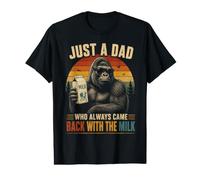 Just A Dad Who Always Came Back Chemise Gorilla T-Shirt Graphique avec Valeur