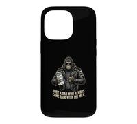 Just A Dad Who Always Came Back with The Milk Coque pour iPhone 13 Pro