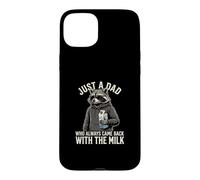 Just A Dad Who Always Came Back with The Milk Coque pour iPhone 15 Plus
