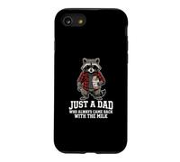 Just A Dad Who Always Came Back with The Milk Coque pour iPhone SE (2020) / 7/8