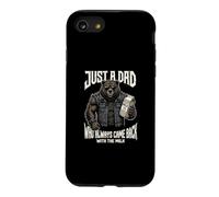Just A Dad Who Always Came Back with The Milk Coque pour iPhone SE (2020) / 7/8