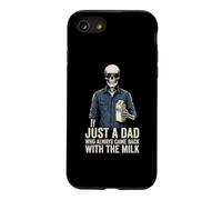 Just A Dad Who Always Came Back with The Milk Coque pour iPhone SE (2020) / 7/8