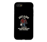 Just A Dad Who Always Came Back with The Milk Coque pour iPhone SE (2020) / 7/8