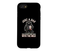 Just A Dad Who Always Came Back with The Milk Coque pour iPhone SE (2020) / 7/8