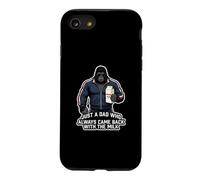 Just A Dad Who Always Came Back with The Milk Coque pour iPhone SE (2020) / 7/8