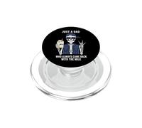 Just a Dad Who Always Came Back with The Milk Father's Day PopSockets PopGrip pour MagSafe