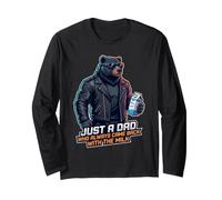 Just A Dad Who Always Came Back with The Milk Manche Longue