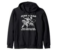 Just A Dad Who Always Came Back with The Milk Sweat à Capuche