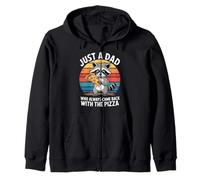 Just A Dad Who Always Came Back With The Pizza Fathers Day Sweat à Capuche