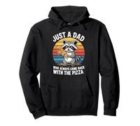 Just A Dad Who Always Came Back With The Pizza Fathers Day Sweat à Capuche