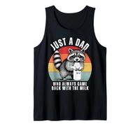 Just A Dad Who Came Back With The Milk Funny Father's Day Débardeur