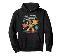 Just A Dad Who Came Back With The Milk Girafe Dad Sweat à Capuche