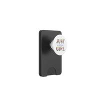 Just a Festival Girl, Musique Live - Lettres Florales colorées PopSockets PopWallet pour MagSafe