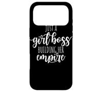 Just A Girl Boss Motto Femme Entrepreneur Femme Investisseur Coque pour iPhone 17 Pro Max