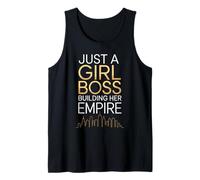 Just A Girl Boss Motto Femme Entrepreneur Femme Investisseur Débardeur
