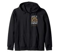 Just A Girl Boss Motto Femme Entrepreneur Femme Investisseur Sweat à Capuche