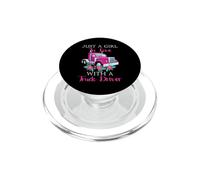 Just A Girl in Love with A Truck Driver Partner PopSockets PopGrip pour MagSafe