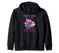 Just A Girl in Love with A Truck Driver Partner Sweat à Capuche