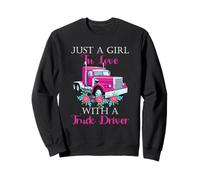 Just A Girl in Love with A Truck Driver Partner Sweatshirt