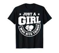 Just A Girl Who Hits Things T-Shirt