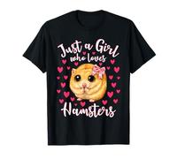Just a Girl Who Love Hamsters Cute Innocent Hamster Mom T-Shirt