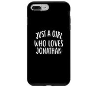 Just A Girl Who Love Jonathan T-Shirt Mignon Jonathan Coque pour iPhone 7 Plus/8 Plus