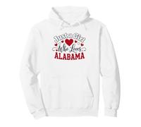 Just a Girl Who Loves Alabama State Pride Sweat à Capuche