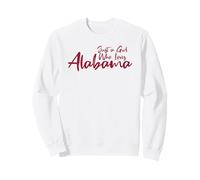 Just A Girl Who Loves Alabama Sweatshirt