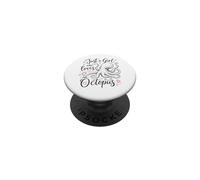 Just a Girl Who Loves an Octopus Cute Octopus PopSockets PopGrip Adhésif