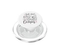 Just a Girl Who Loves an Octopus Cute Octopus PopSockets PopGrip pour MagSafe