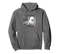 Just a Girl Who Loves an Octopus Cute Octopus Sweat à Capuche