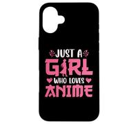 Just A Girl Who Loves Anime - Classic Coque pour iPhone 16 Plus