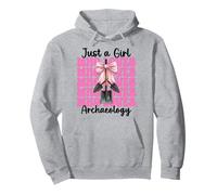 Just A Girl Who Loves Archéologue Pelle Archéologue Rose Sweat à Capuche
