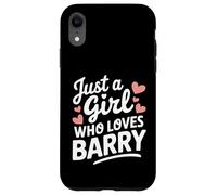 Just A Girl who loves BARRY T-Shirt Cute BARRY Coque pour iPhone XR