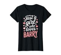 Just A Girl who loves BARRY T-Shirt Cute BARRY T-Shirt