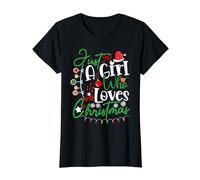 Just A Girl Who Loves Christmas T-Shirt