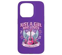 Just A Girl Who Loves Concerts - Adorables Fans de Concert Rock pour Femme Coque pour iPhone 15 Pro