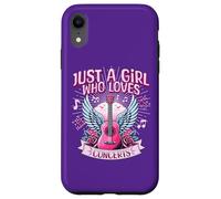 Just A Girl Who Loves Concerts - Adorables Fans de Concert Rock pour Femme Coque pour iPhone XR