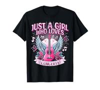 Just A Girl Who Loves Concerts - Adorables Fans de Concert Rock pour Femme T-Shirt