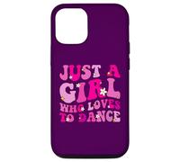 Just A Girl Who Loves Dance Funny Girls Women Dancer Dancer Coque pour iPhone 12/12 Pro