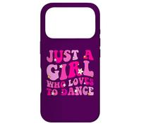 Just A Girl Who Loves Dance Funny Girls Women Dancer Dancer Coque pour iPhone 17 Pro